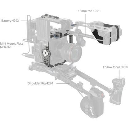 SMALLRIG 4947 BASIC CAGE KIT FOR CANON C400