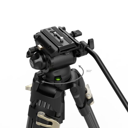 SMALLRIG 4686 HEAVY-DUTY FLUID HEAD VIDEO TRIPOD KIT AD-01S