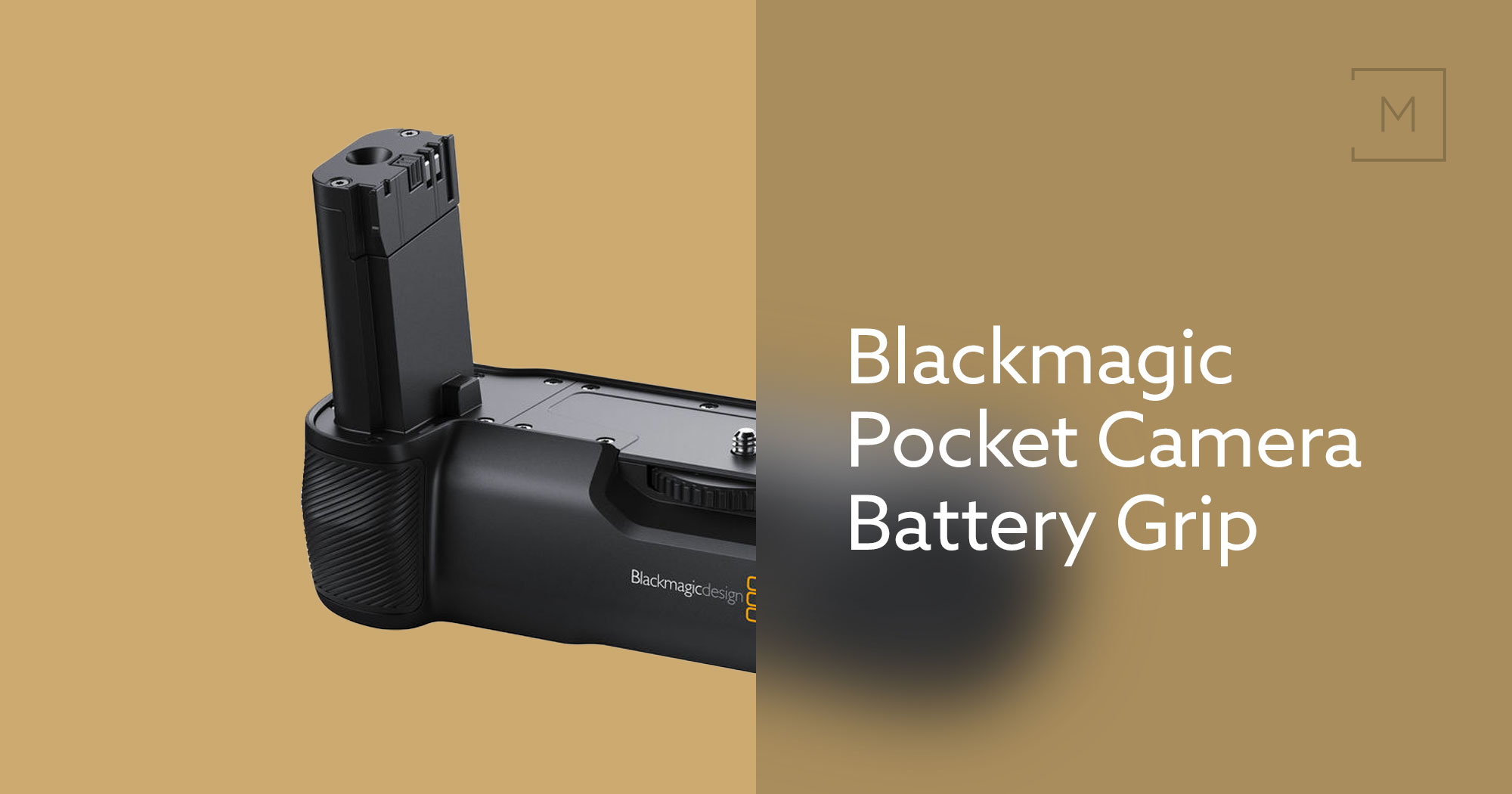 Blackmagic Design Pocket Camera Battery Pro Grip - Poignée Batterie Pour Caméra Pocket, Noir