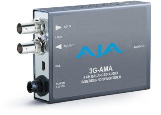 AJA 3G-AMA 3G-SDI Analog Audio Embed/Disembed