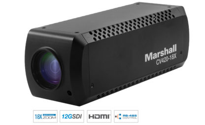 Marshall CV420-18X Compact 18x 4K Camera