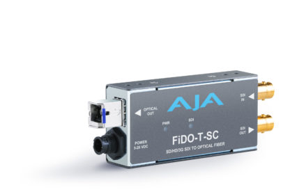 AJA FiDO-T-SC fiber transmitter