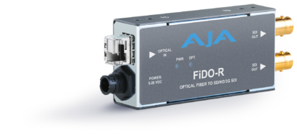 AJA FiDO-R-MM fiber Receiver