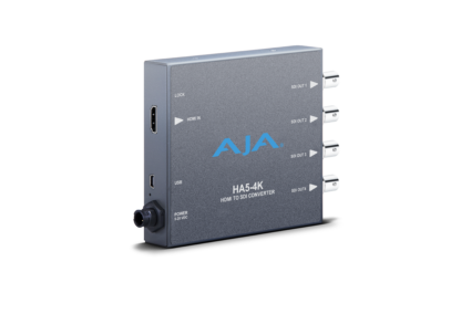 AJA 4K HDMI to 4K 4x 3G-SDI Mini converter