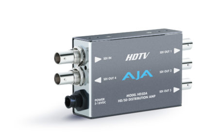 AJA HD5DA HD-SDI/SDI serial digital distribution amplifier