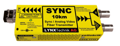 Lynx OTX 1712-2 MM Analog Sync / Video Fiber Optic Transmitter