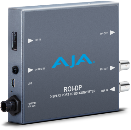 AJA ROI-DP DisplayPort to SDI with ROI scaling