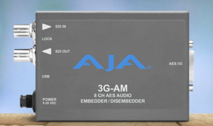 AJA 3G-AM 8-Channel AES Embedder/Disembedder