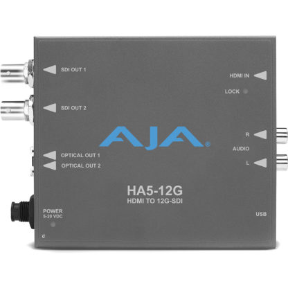 AJA HA5-12G HDMI 2.0 til 12G-SDI konverter