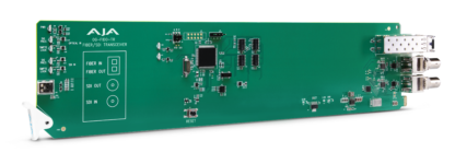 AJA OG-FIDO-TR-MM openGear 1-Channel 3G-SDI/LC Multi-Mode LC Fiber Transceiver