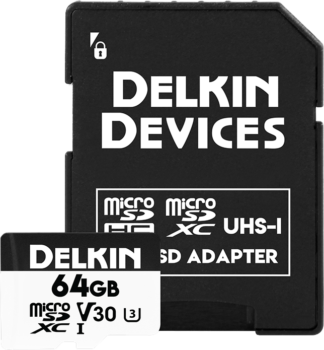 DELKIN MICROSD ADVANTAGE R90/W90 64GB
