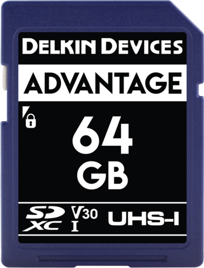 DELKIN SD ADVANTAGE 660X R90/W90 64GB