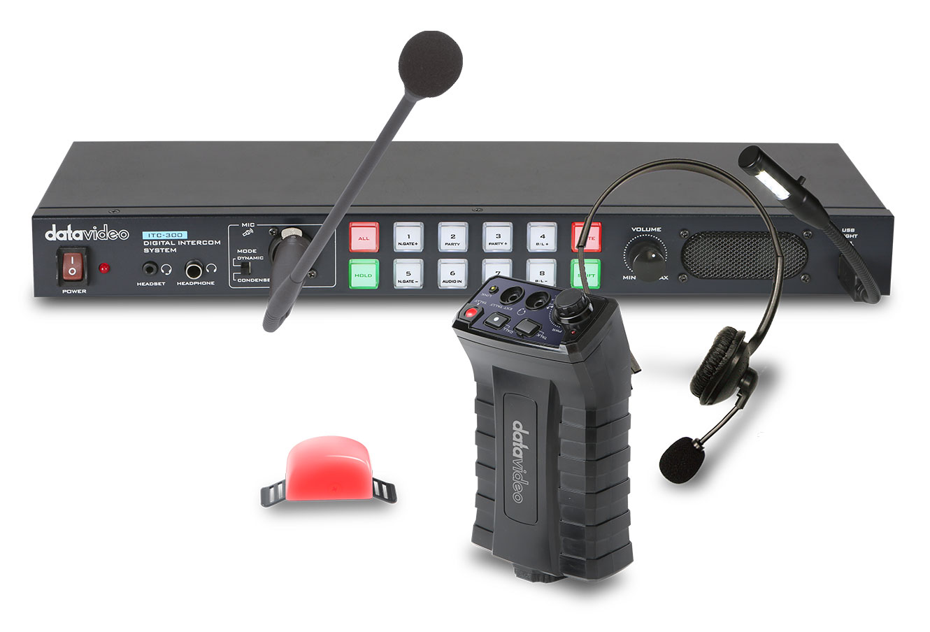 DATAVIDEO ITC 300 INTERCOM TALKBACK IP SYSTEM Mediability