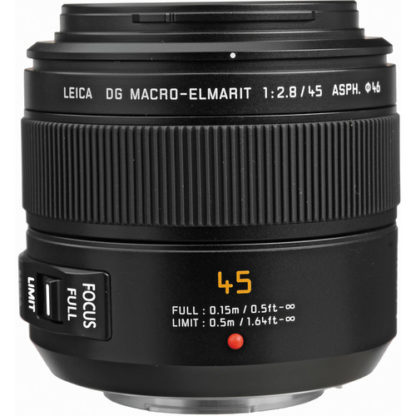 Panasonic Leica DG Macro-Elmarit 45mm f/2.8 Lens