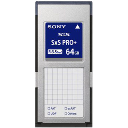 Sony 64GB SxS PRO+ E Series Memory Card