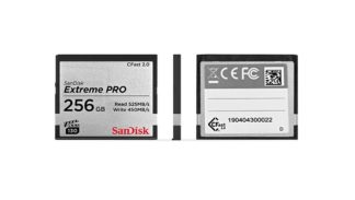 SanDisk Extreme Pro CFast2.0 card set 3x256GB