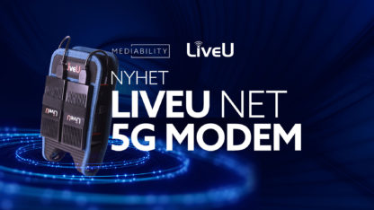 Nyhet fra LiveU 5G modem