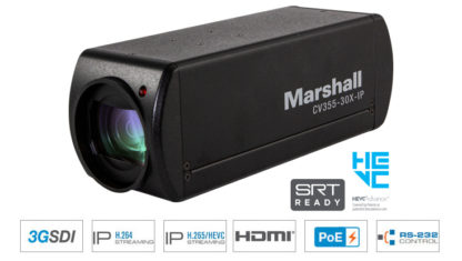 Marshall CV355-30X-IP 30X Zoom IP Camera