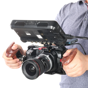 SmallRig 2117 Right Side Wooden Grip W/Nato Mount - Bilde 6