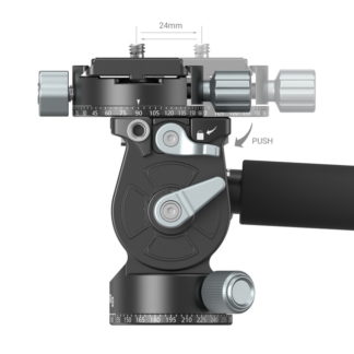 SMALLRIG 3457 LIGHTWEIGHT FLUID VIDEO HEAD - Bilde 4