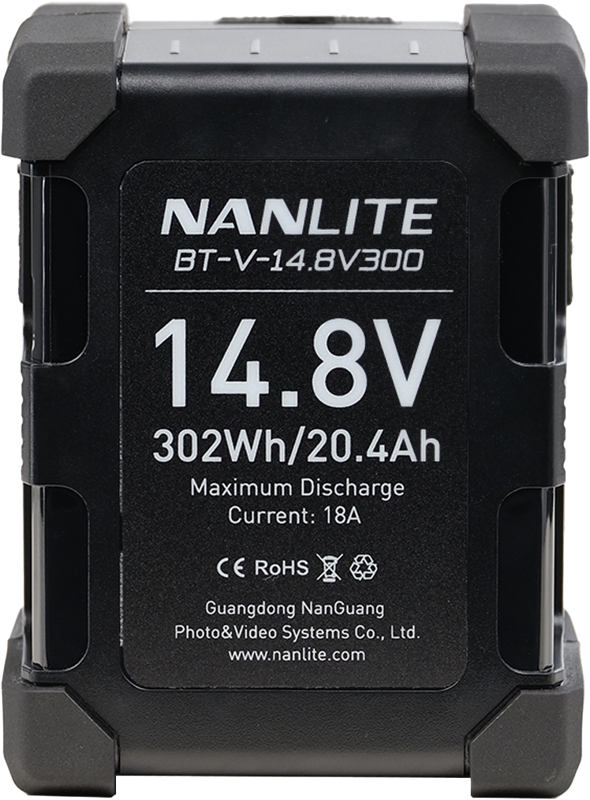 NANLITE BATTERY V-MOUNT 14.8V 300WH