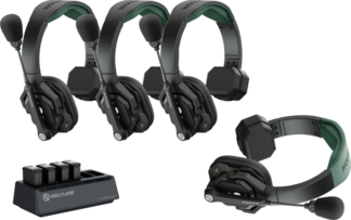 HOLLYLAND Solidcom SE Pro- 4 Person Noise Cancelling Headset Intercom
