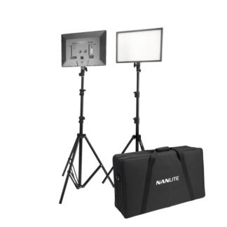 NANLITE LUMIPAD 25 LED 2 LIGHT KIT med stand og bag - Bilde 4