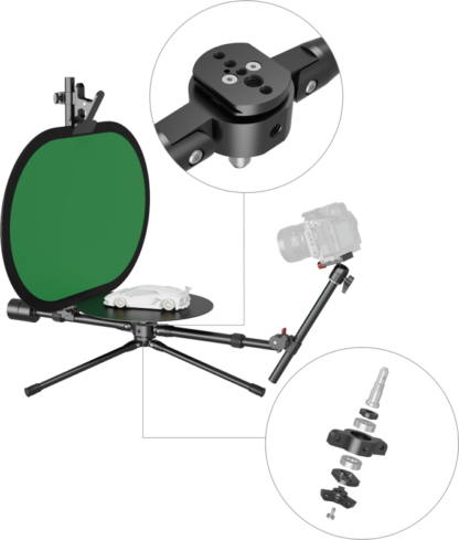 "SMALLRIG 4807 PROFESSIONAL 12"" 360° PHOTOGRAPHY TURNTABLE"