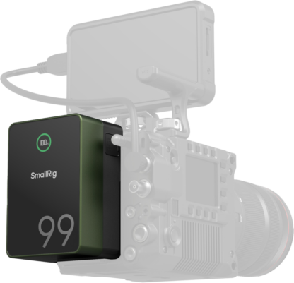 SMALLRIG 4974 VB99 PRO MINI V MOUNT BATTERY GREEN
