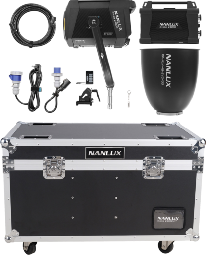 NANLUX EVOKE 2400B SPOT LIGHT IN FLIGHT CASE WITH 45° REFLECTOR