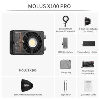ZHIYUN LED Molus X100 COB Light Pro - Bilde 3