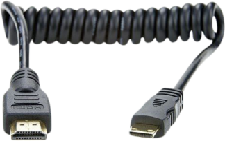 ATOMOS COILED -MINI TO FULL HDMI 30CM