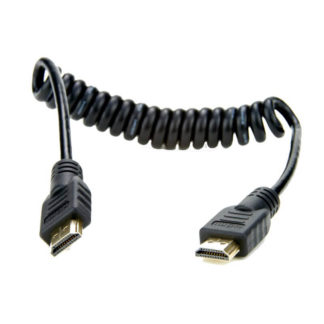 Atomos coiled full HDMI to full HDMI cable (30-45cm)
