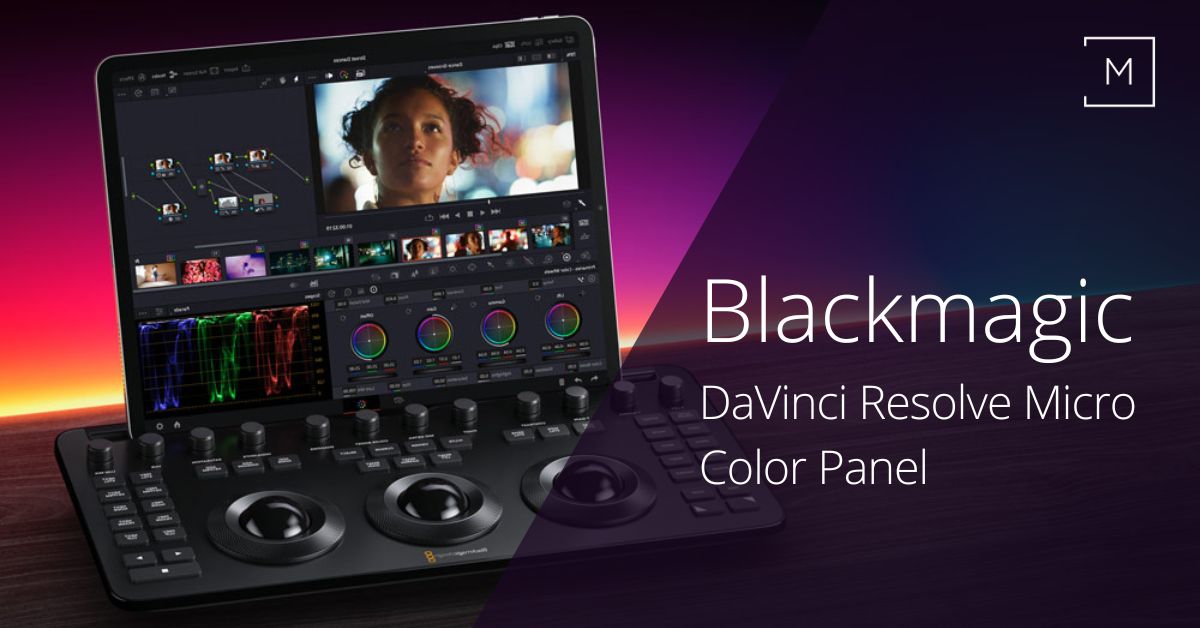 thumbnail interactive-video image 1 of Blackmagic Design DaVinci Resolve Micro Color Panel For IPad, Mac, Windows 1 of 5