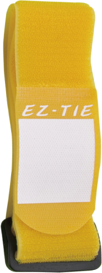 KUPO EZ-Tie Cable Grip 5cm X 60cm - Yellow 5Pcs