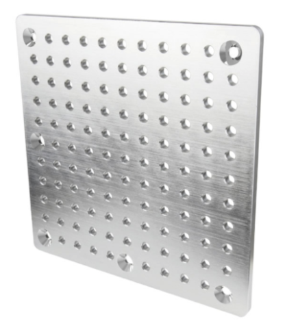 KUPO KS-1212 12"X12" Square Cheese Plate(Aluminum)