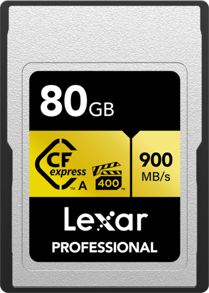 LEXAR CFexpress Pro Gold R900/W800 80GB (Type A)