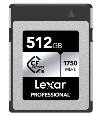 LEXAR CFexpress Pro Silver Serie R1750/W1300 512GB