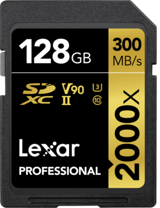 LEXAR PRO 2000X SDHC/SDXC UHS-II U3(V90)