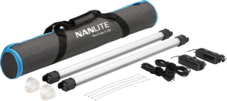 NANLITE Pavotube II 15C LED RGBWW Tube Light 2 Kit
