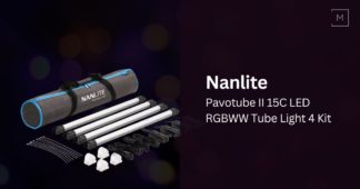 NANLITE Pavotube II 15C LED RGBWW Tube Light 4 Kit