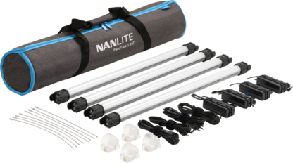 NANLITE Pavotube II 15C LED RGBWW Tube Light 4 Kit