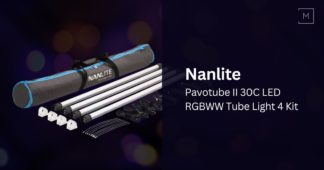 NANLITE Pavotube II 30C LED RGBWW Tube Light 4 Kit