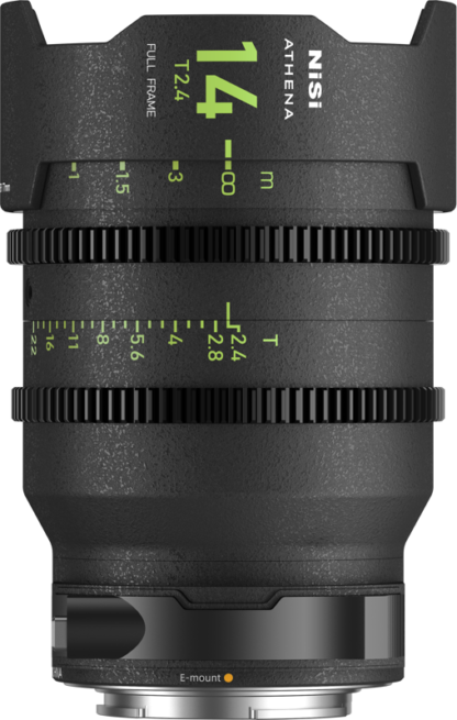 NiSi Cine Lens Athena Prime 14mm T2.4 E-Mount