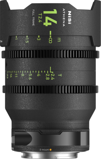 NiSi Cine Lens Athena Prime 14mm T2.4 RF-Mount