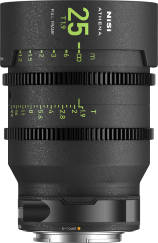 NiSi Cine Lens Athena Prime 25mm T1.9 RF-Mount
