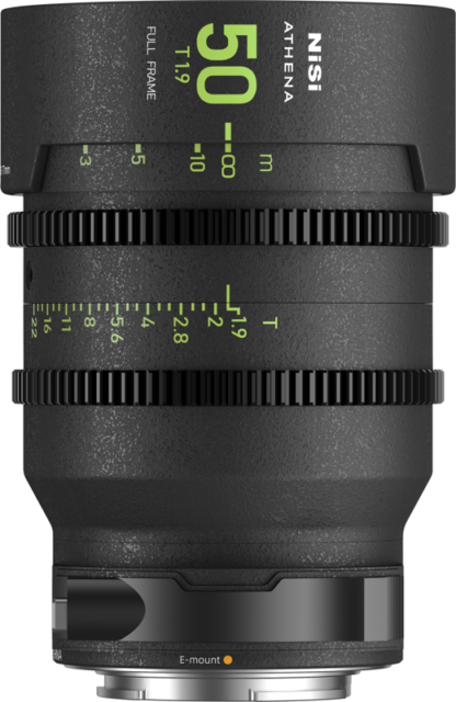 NiSi Cine Lens Athena Prime 50mm T1.9 RF-Mount