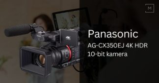 Panasonic AG-CX350EJ 4K HDR 10-bit kamera