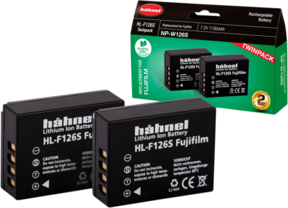 HÄHNEL BATTERY FUJI HL-F126S TWIN PACK