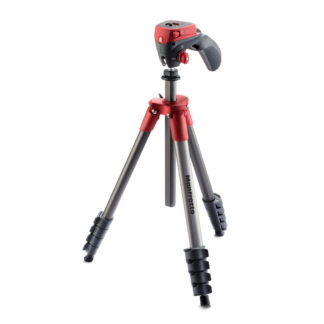 MANFROTTO Stativkit Compact MKCOMPACTACN-RD Action Rød
